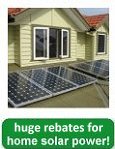 Grid connect solar power for your home