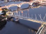 Kurilpa Bridge - solar powered Kurilpa Bridge - solar powered