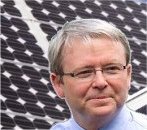 Rudd announces fast tracked solar funding