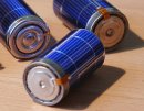 Solar cell rechargeable battery