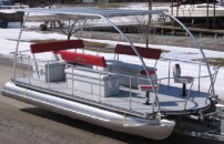 Solar powered boat