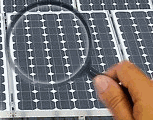 Solar panels and climate change