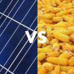 Solar Panels vs. Biofuels Solar Panels vs. Biofuels