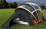Orange Solar Concept Tent