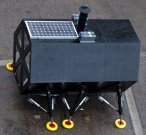 Solar powered walking house