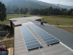 School with solar power system