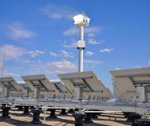 Thermal tower solar farm