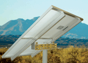 UniRac PV Pole Top for mounting 2 Small Solar Panels