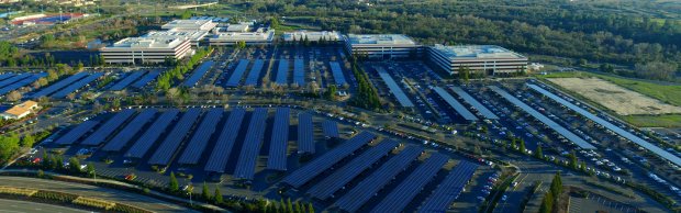 Intel solar carport array