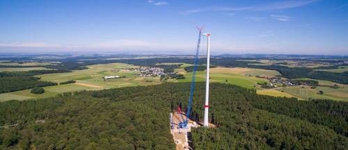 World's tallest wind turbine