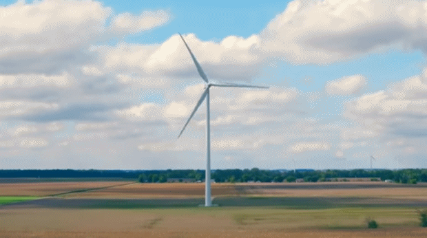 Amazon web services wind farm