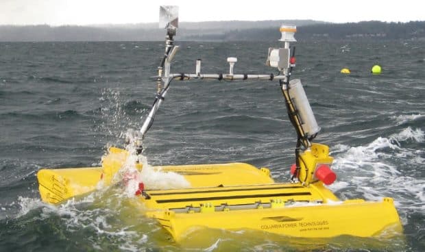 Stingray wave power system