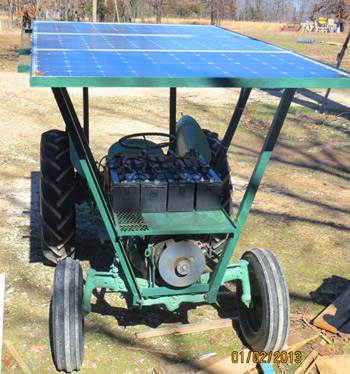 solar power tractor