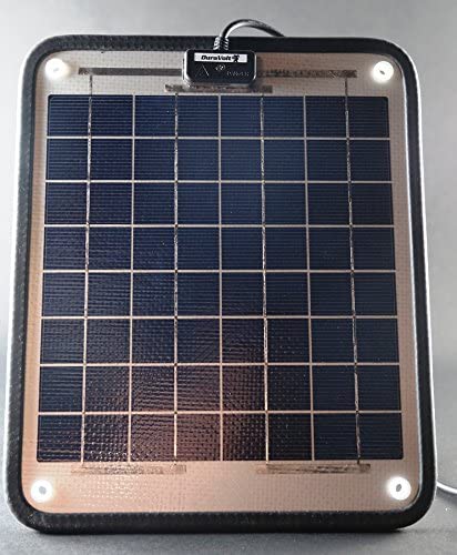 8.3 Watt DuraVolt Marine Solar Panel Battery Charger 