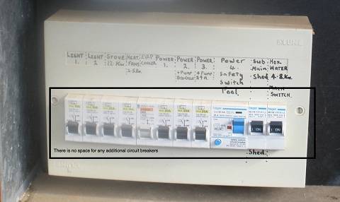 Possibly solar-ready switchboard examples