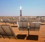 Solar thermal plants like this one use the sun's heat to create electricity.