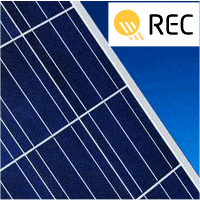 REC solar panels