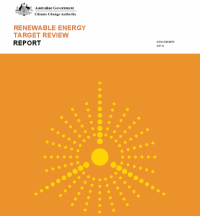 Renewable Energy Target Review report