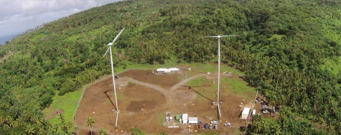 Samoa wind farm