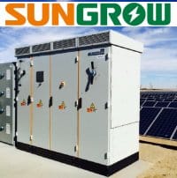 Sungrow solar inverters