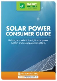Solar Consumer Guide - v2.9