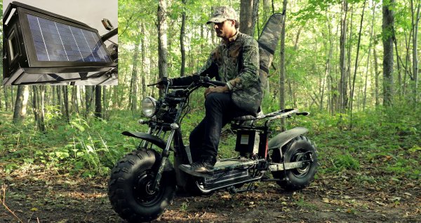 Beast - solar charged scooter