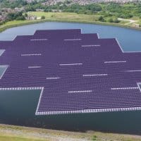 Floating solar farm - UK