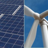 Wind and solar power costs