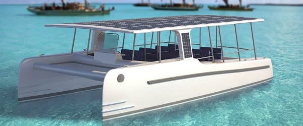 solar catamaran