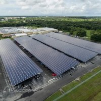 Solar carport