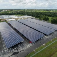 Solar carport