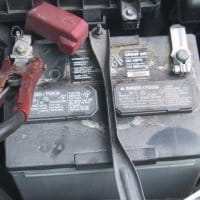 Car battery lead in solar cells