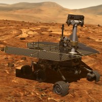 Solar Powered Rover - Opportunity