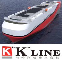 K Line - solar assisted ship