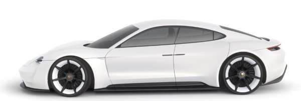 Porsche Mission E Electric Car