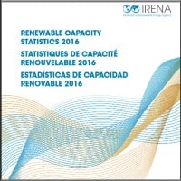 Renewable energy capacity statistics