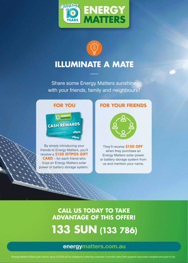 Illuminate A Mate Solar Energy Referral Program