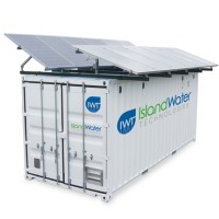 Mobile modular solar powered wastewater treatment