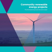 Community renewable energy projects in Victoria