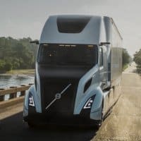 Volvo SuperTruck solar panels