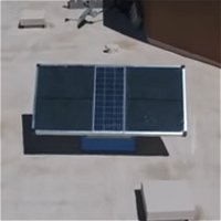 Drinking water solar panel