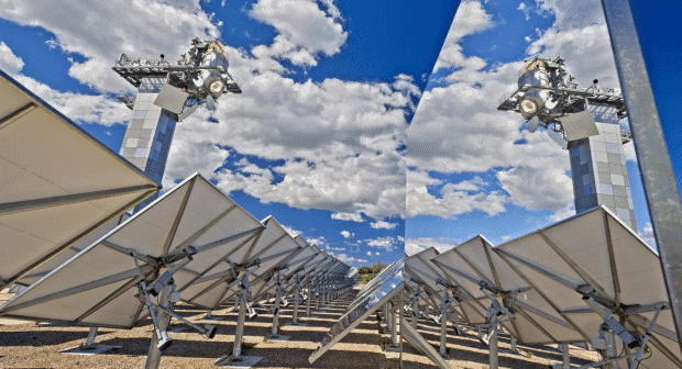 CSIRO concentrated solar thermal technology