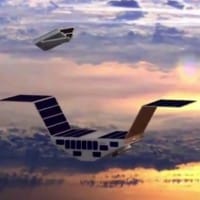 CYGNSS solar powered satellite