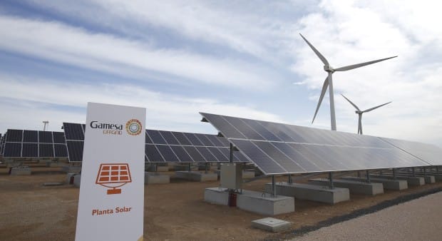 Gamesa hybrid power station