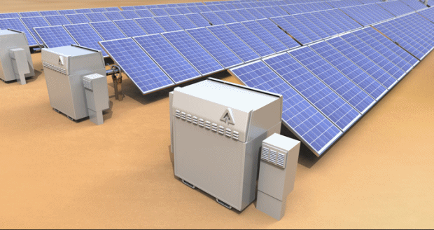 Solar tracking and battery energy storage