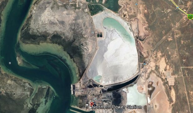 Port Augusta coal ash dam