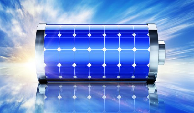 Solar panels and battery storage