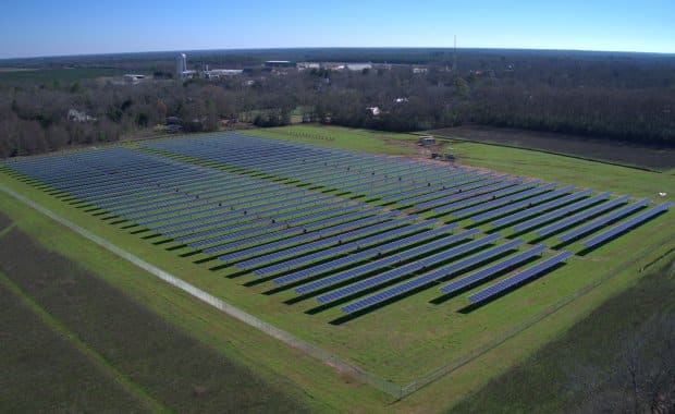 Solar facility on Jimmy Carter's farm