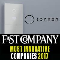 Sonnen Battery - Fast Company recognition