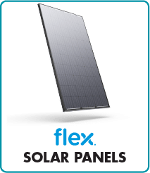 Flex solar power panels